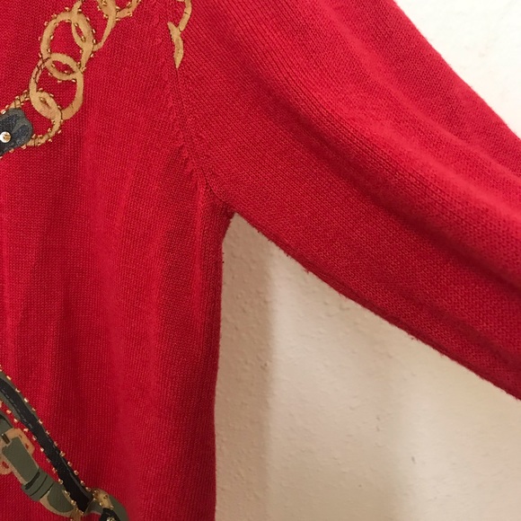 Read description-Just B Women sequins horse Blazer size S - Picture 4 of 8